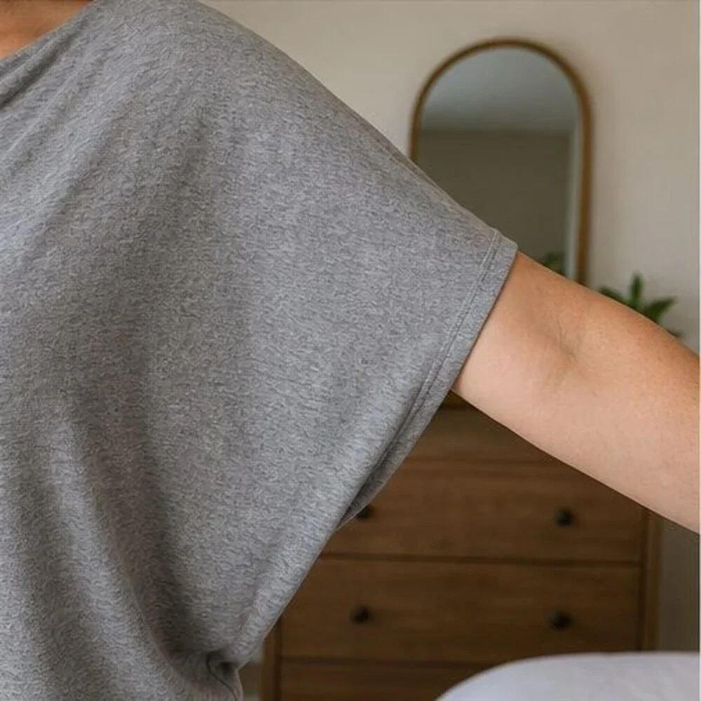 Gray Tunic Blouse